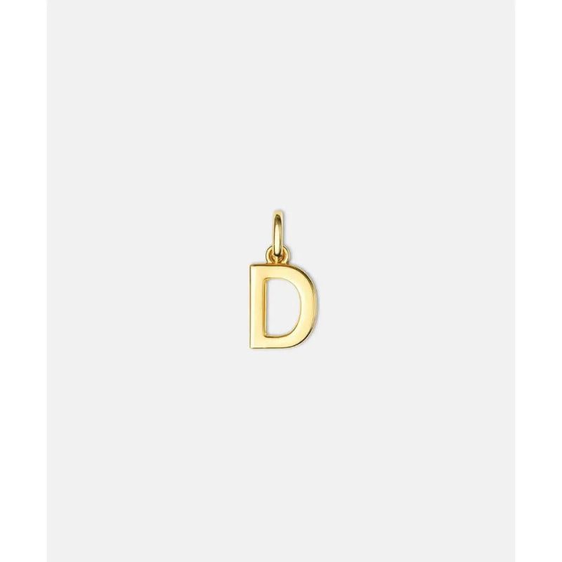 Gigi Pip Letter Hat Charm - Gold