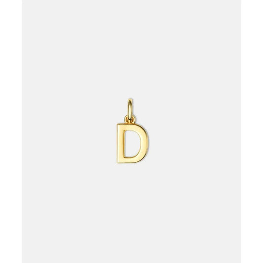 Gigi Pip Letter Hat Charm - Gold