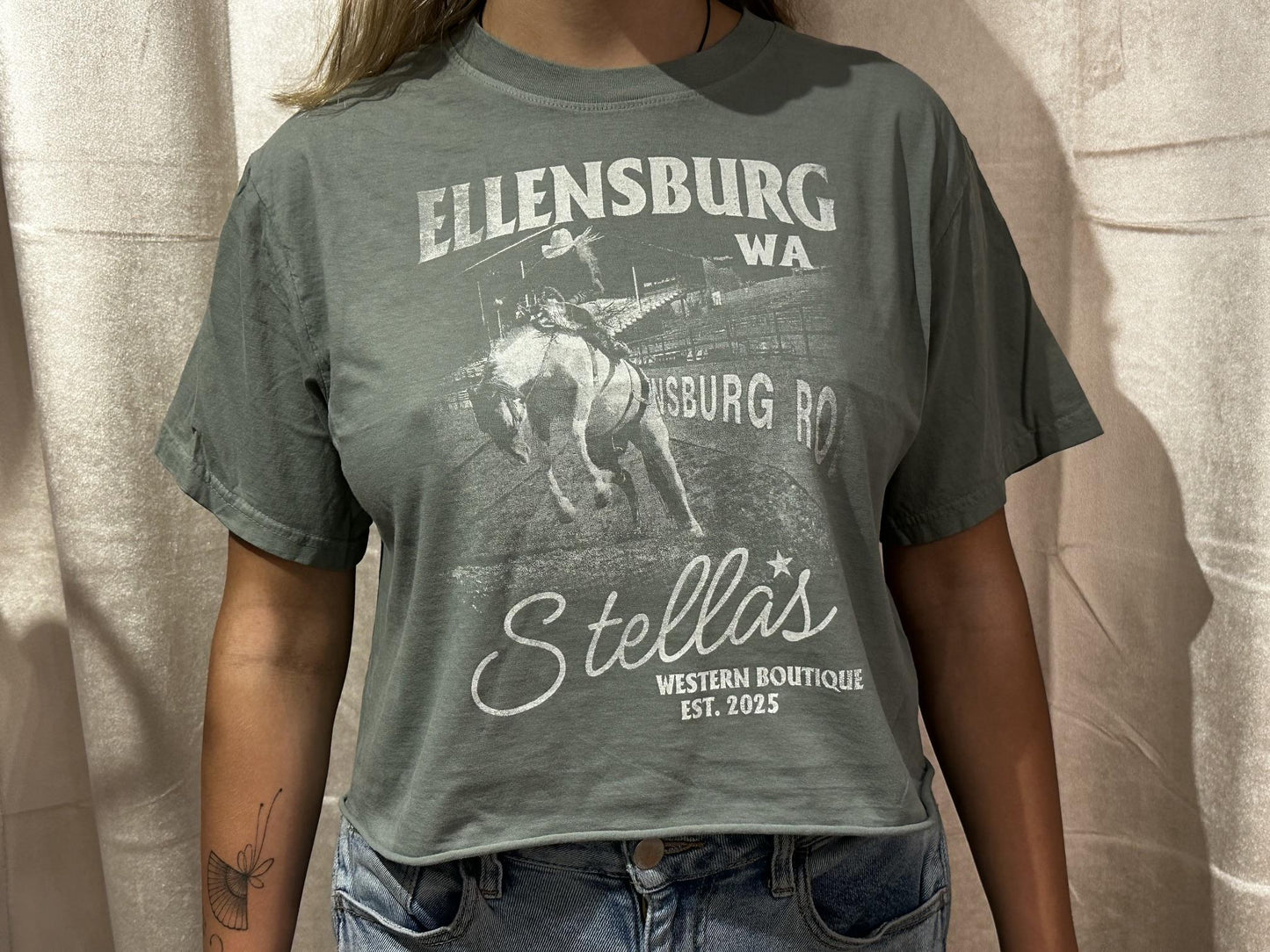 Stellas Ellensburg Rodeo Cropped Tee