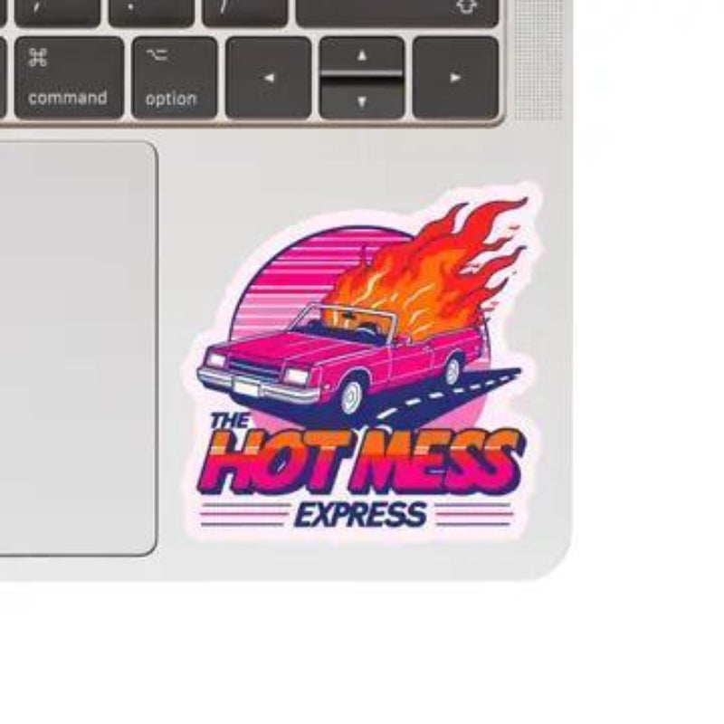 Juju and Moxie 80s Funny Bright Humor Nostalgia High Quality Vinyl Sticker
