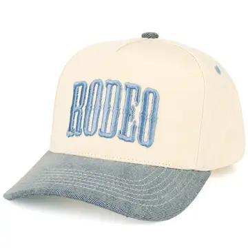 Rodeo Embroidered Snapback Trucker Hat