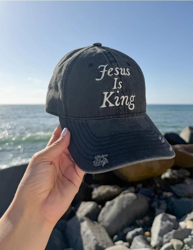 Elevated Faith Jesus Is King Hat