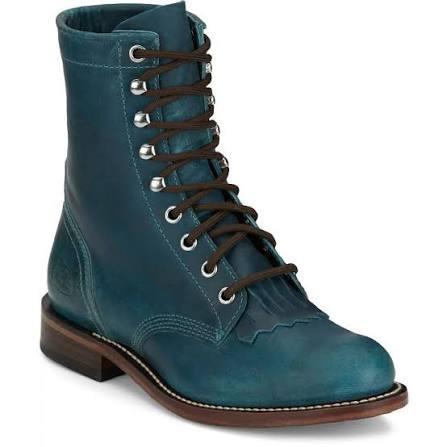 JUSTIN MCKEAN BOOT TURQUOISE RP538