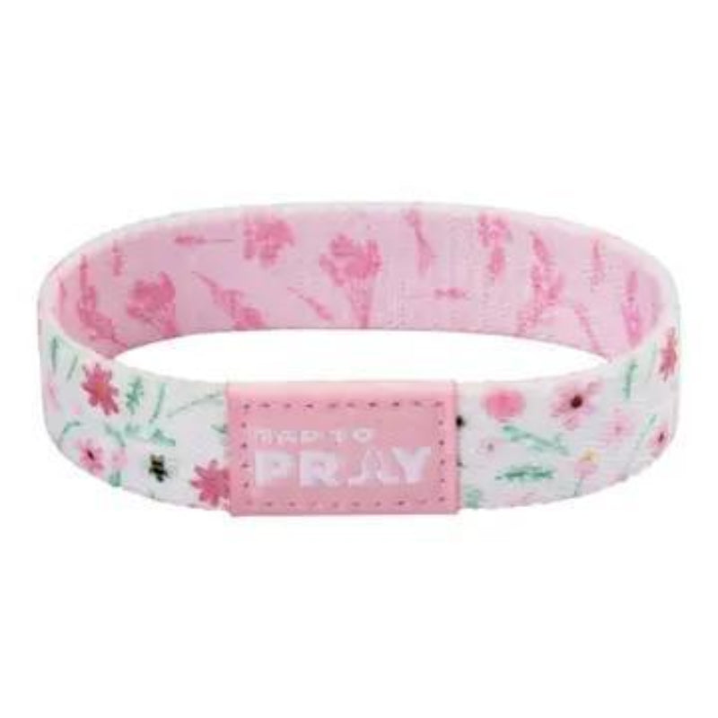 Versible Tap To Pray® Wristband – Meadows - White
