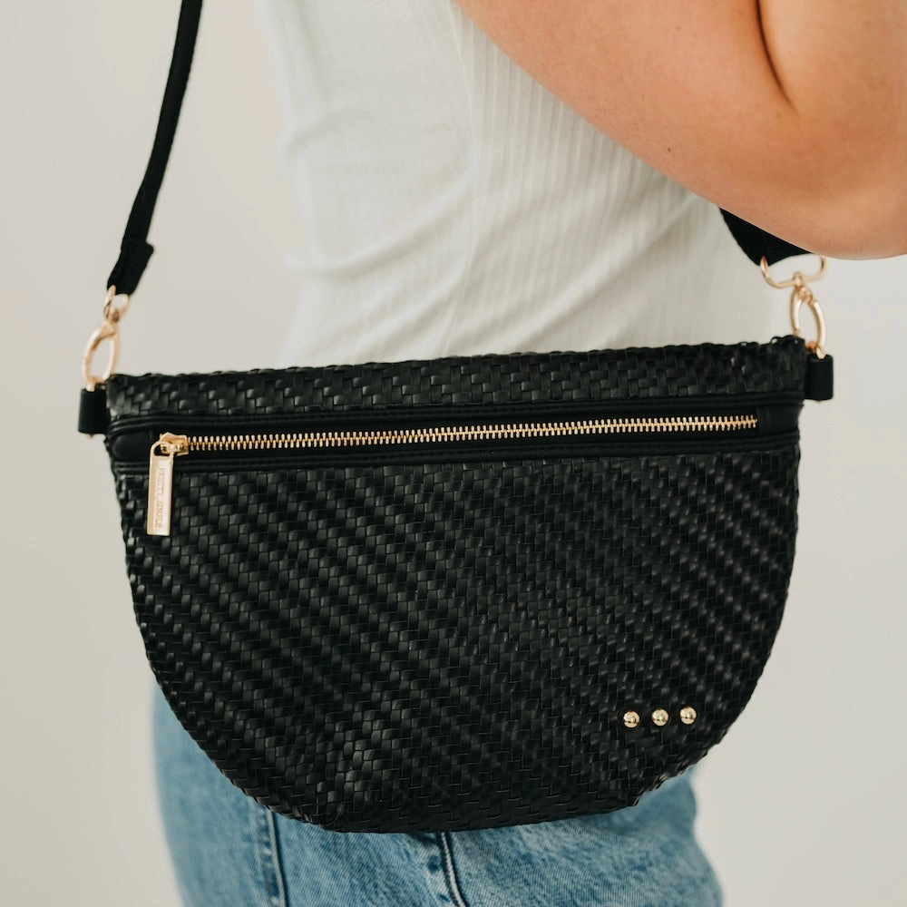 Diagonal Woven Westlyn Bum Bag