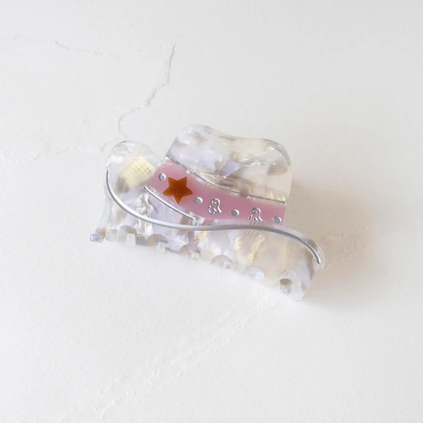 Cowboy Hat Hair Claw