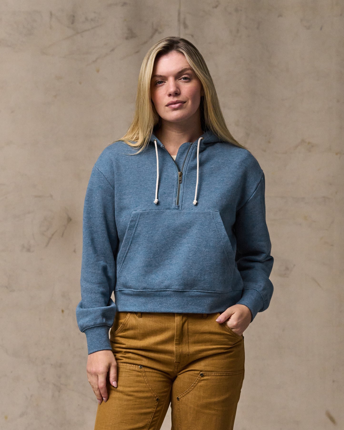 Filson W's French Terry 1/2 Zip Hoodies