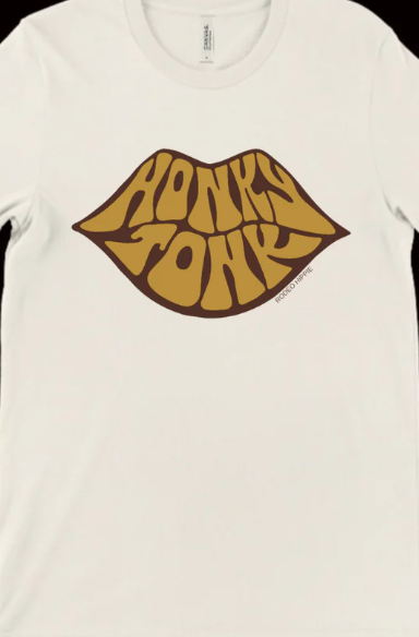 Rodeo Hippie Honky Tonk Lips Crew Sweatshirt