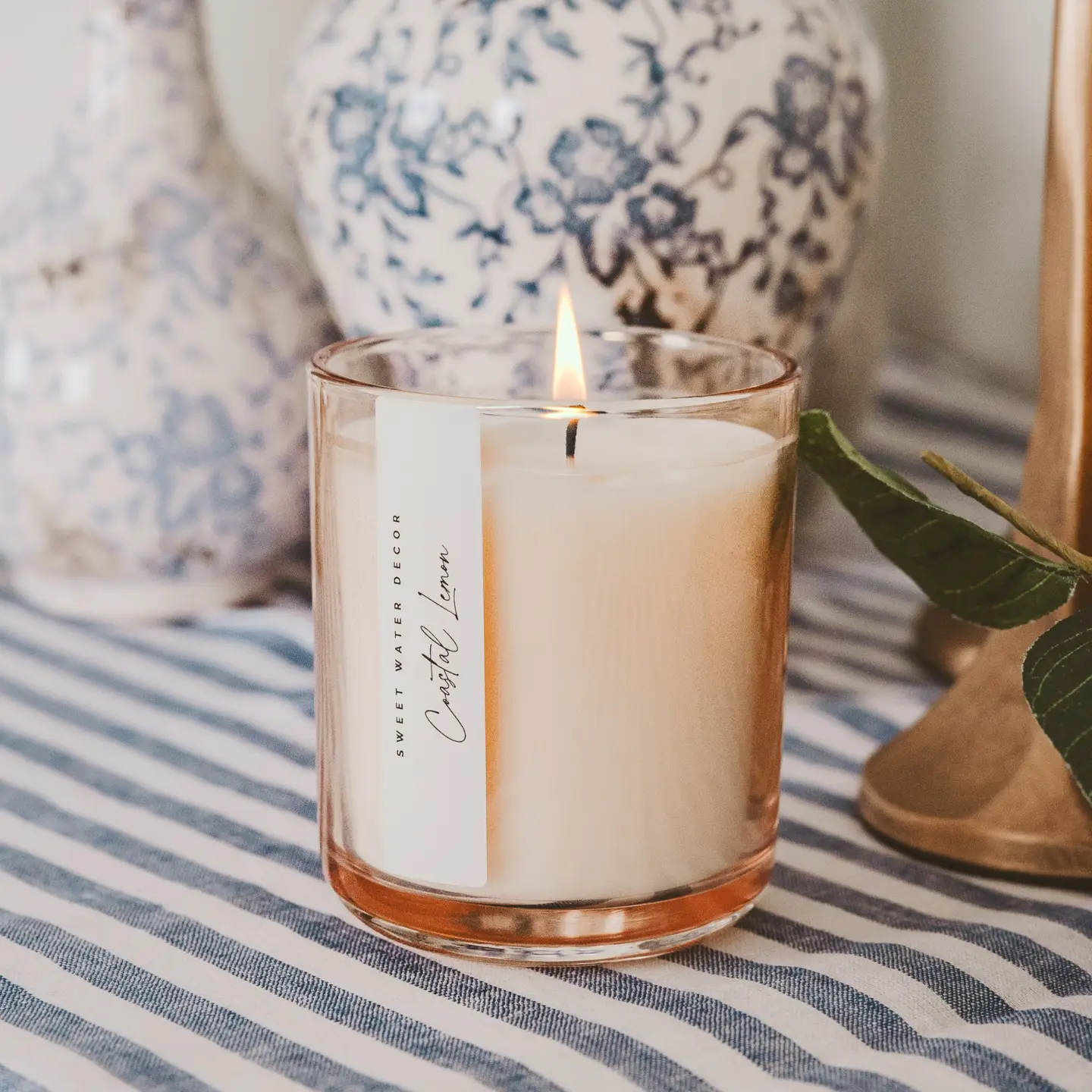 Coastal Lemon 12 oz Candle