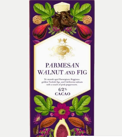 Parmesan, Walnut & Fig Chocolate Bar - 3oz