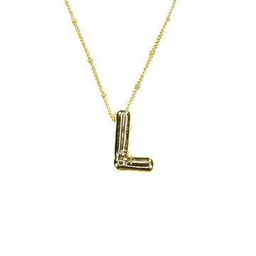 Mini Balloon Initial Necklace