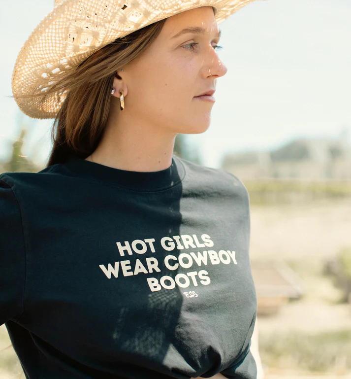 Hot Girl Vintage Tee
