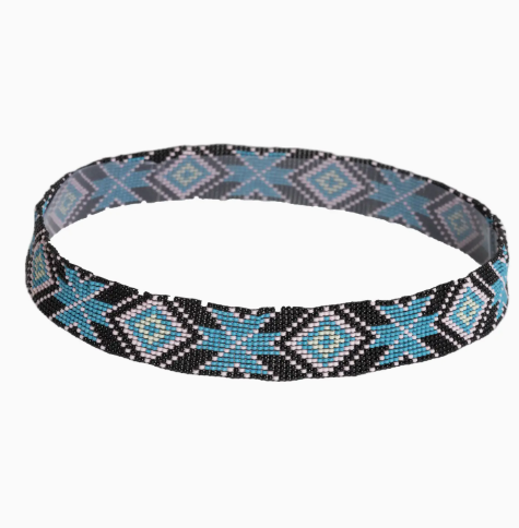Beaded Western Hat Band - Style Sadie