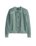 Cotton Cable Cardigan