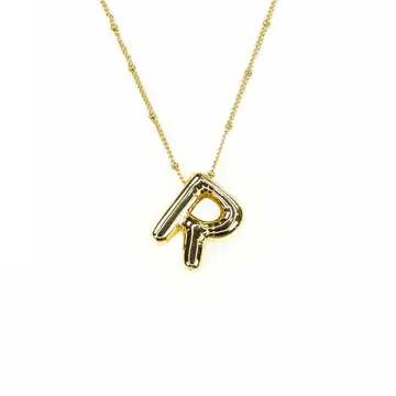 Mini Balloon Initial Necklace