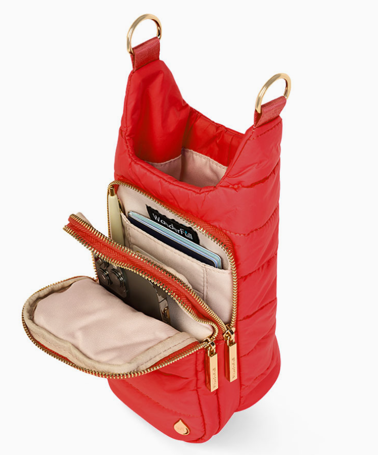 Poppy Red Hydrobag with Solid Strap