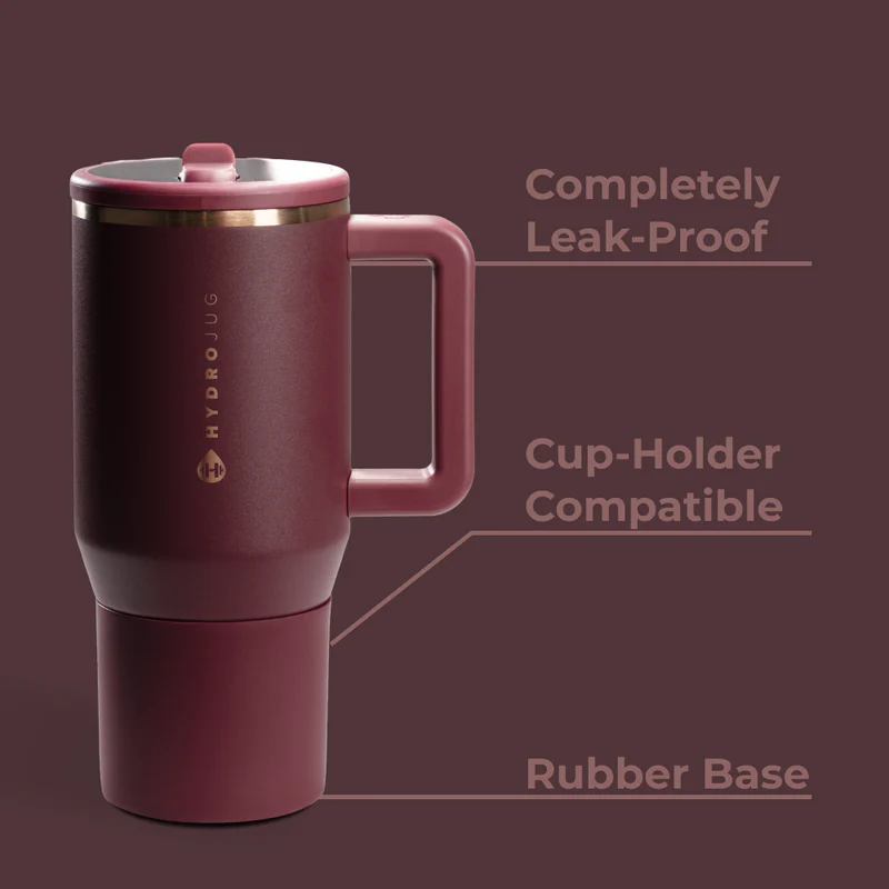 Hydrojug Merlot 20oz Traveler Tumbler