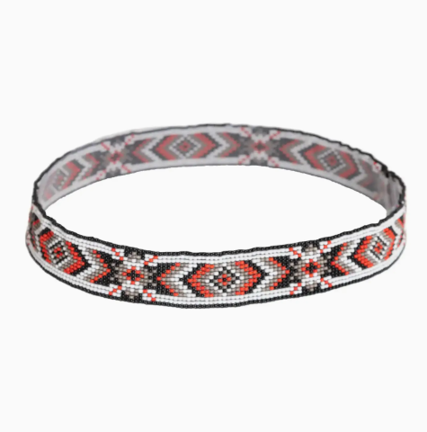 Beaded Western Hat Band - Style Shane