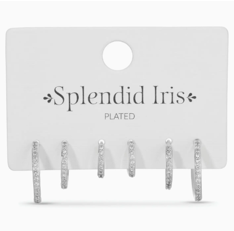 Splendid Iris Earrings