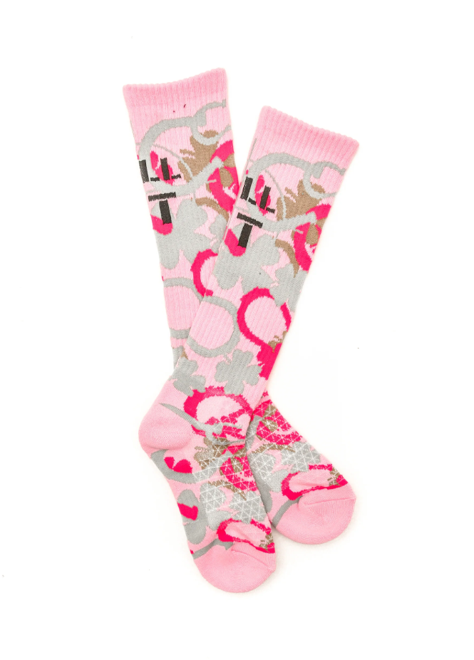 Camo KILL IT Pink Socks