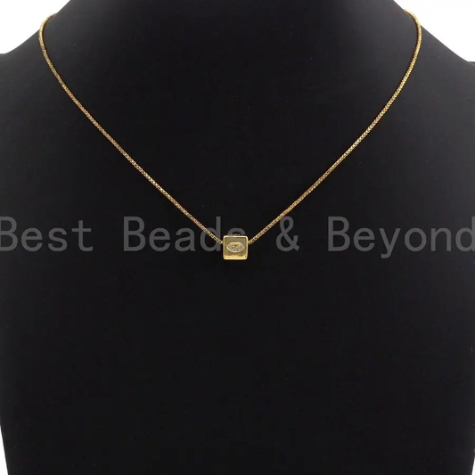 Cz Micro Pave Bee Bear Lip Dice Spacer Beads