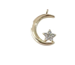 Gemelli Single Charm Necklace