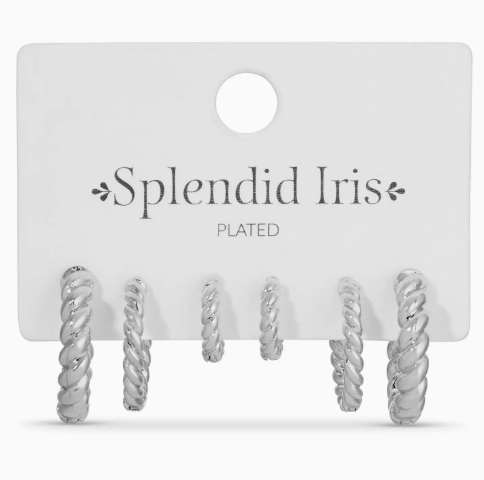 Splendid Iris Earrings