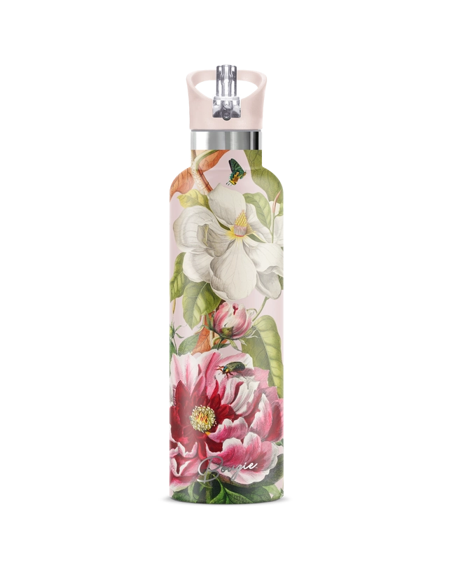 Botanica Vintage Floral 25 oz Insulated Water Bottle