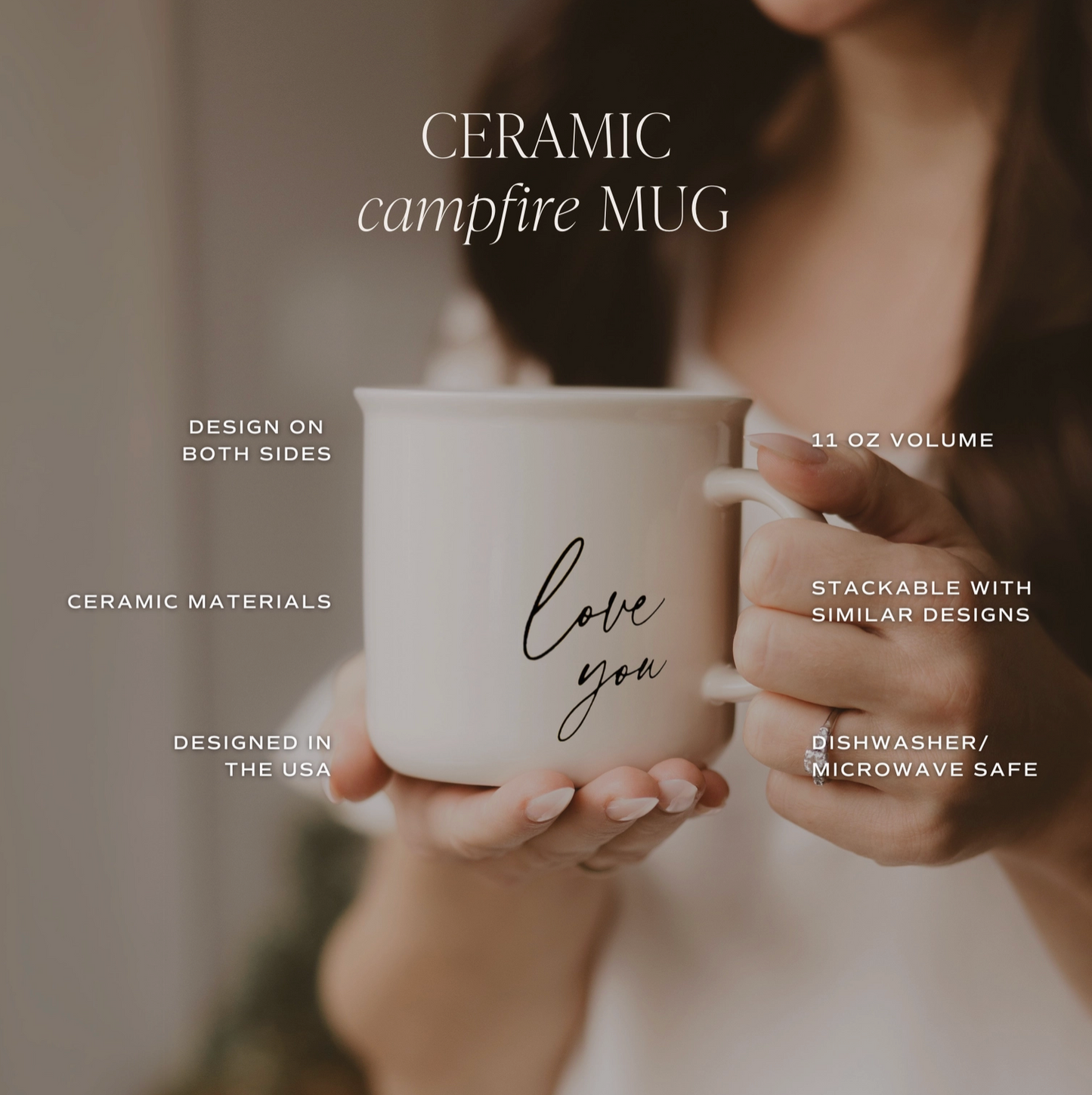 Sweet Water Decor Love You Campfire Coffee Mug