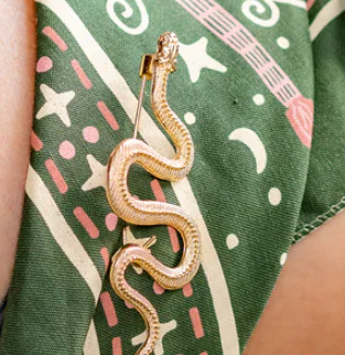 Snake Brooches