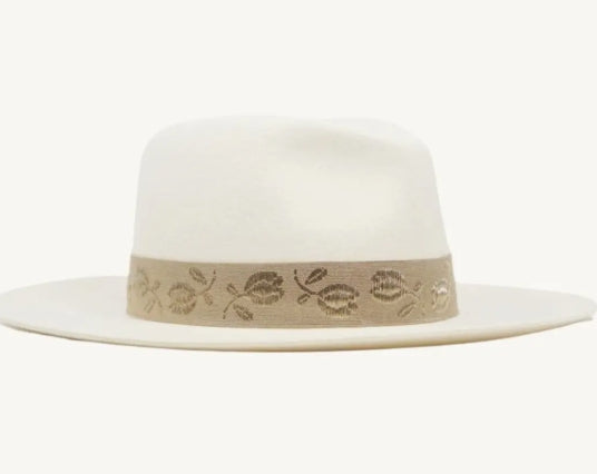 Banded 100% Wool Felt Rancher, Satin Lined Hat