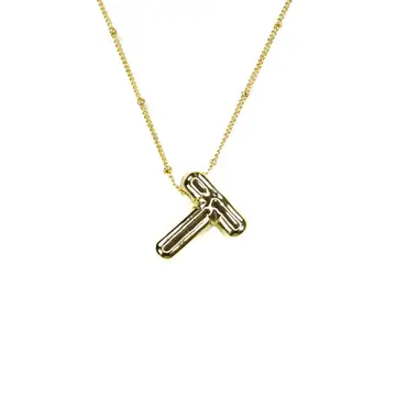 Mini Balloon Initial Necklace