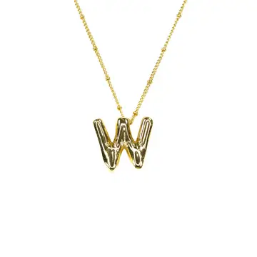 Mini Balloon Initial Necklace