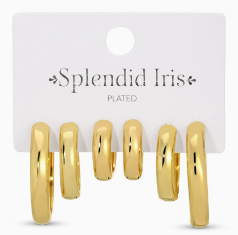 Splendid Iris Earrings