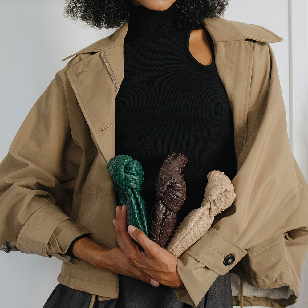 Brigitte Woven Recycled Vegan Bag Charm