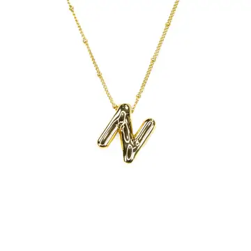 Mini Balloon Initial Necklace