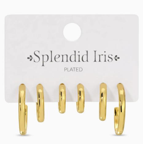 Splendid Iris Earrings