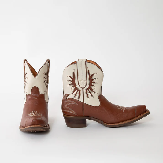 Prickly Pear Saddle Lace Boots