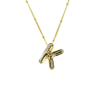 Mini Balloon Initial Necklace