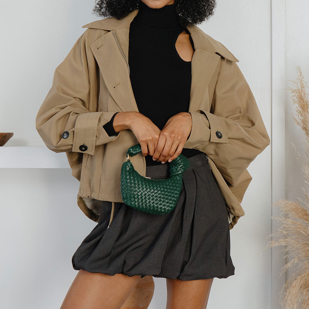 Brigitte Woven Recycled Vegan Bag Charm