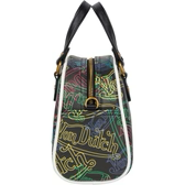 Neon Logo Black Bowling Bag - Small