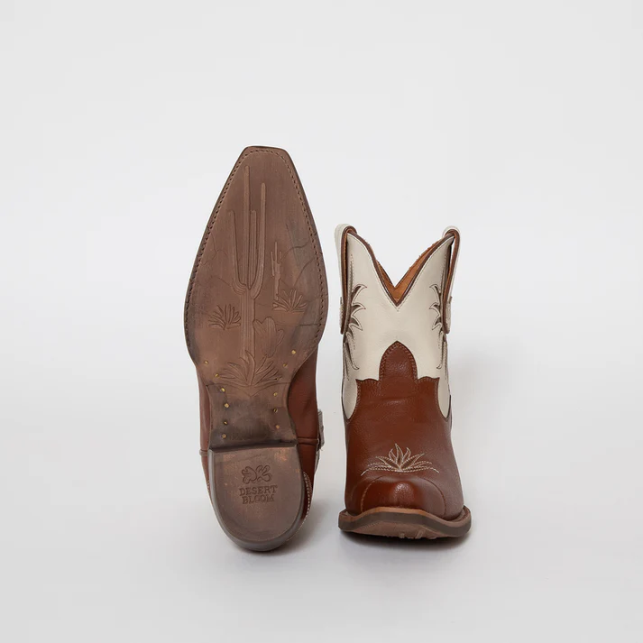 Prickly Pear Saddle Lace Boots