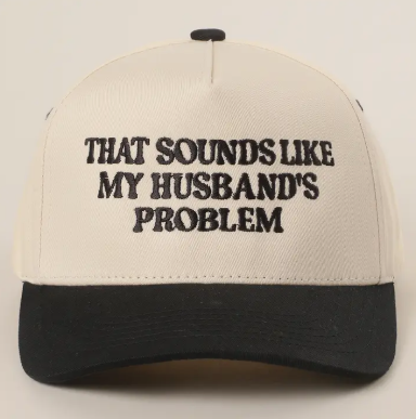 That Sounds Like... Embroidered Two-Tone Trucker Hat