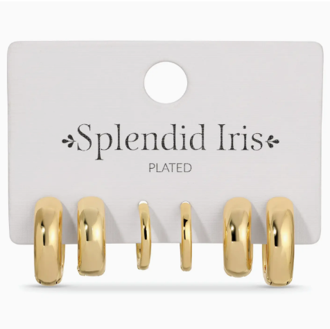 Splendid Iris Earrings