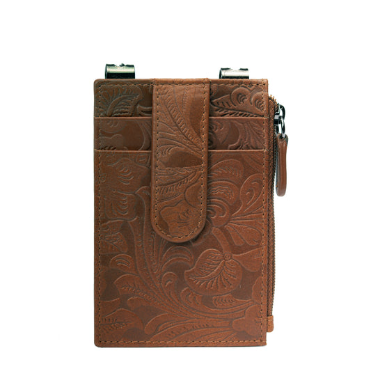 Sidekick Wallet - Embossed 1060 V2 w/flap
