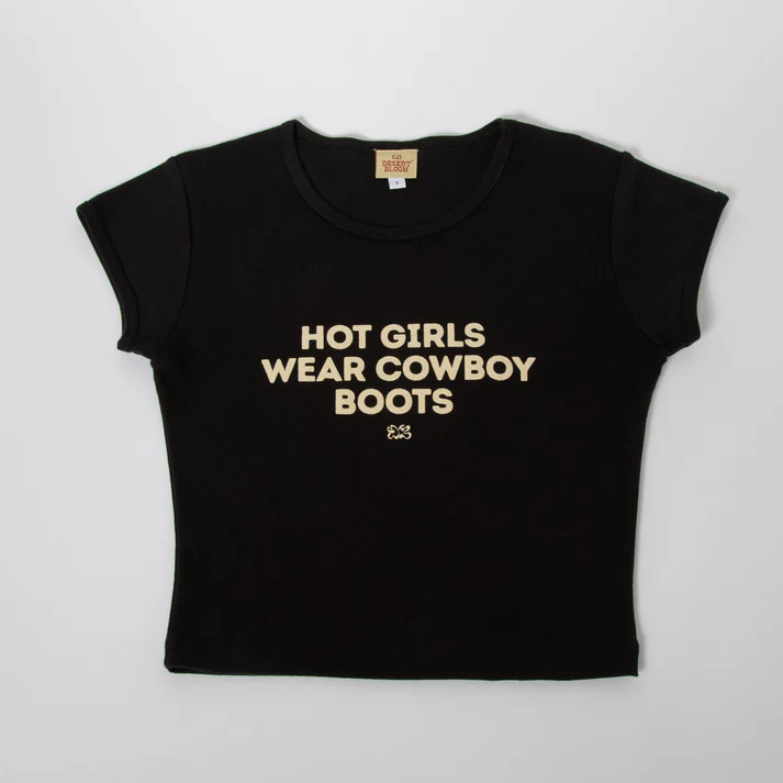 Hot Girl Crop Tee