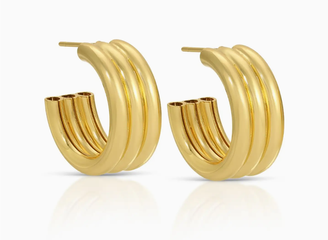 Splendid Iris Earrings